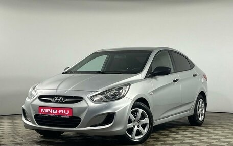 Hyundai Solaris II рестайлинг, 2011 год, 879 000 рублей, 1 фотография