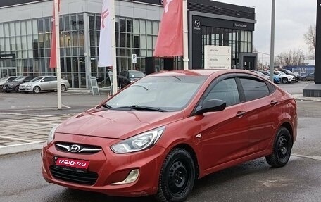 Hyundai Solaris II рестайлинг, 2011 год, 976 700 рублей, 1 фотография