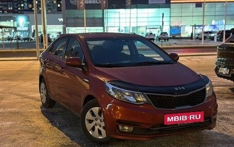 KIA Rio III рестайлинг, 2016 год, 920 000 рублей, 2 фотография