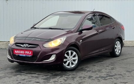 Hyundai Solaris II рестайлинг, 2011 год, 829 000 рублей, 2 фотография