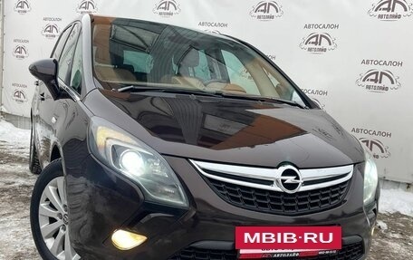 Opel Zafira C рестайлинг, 2013 год, 1 235 000 рублей, 4 фотография