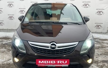 Opel Zafira C рестайлинг, 2013 год, 1 235 000 рублей, 5 фотография