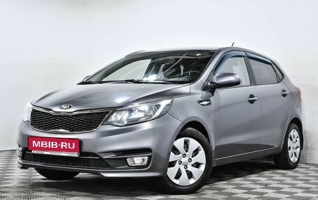 KIA Rio III рестайлинг, 2017 год, 1 071 000 рублей, 1 фотография