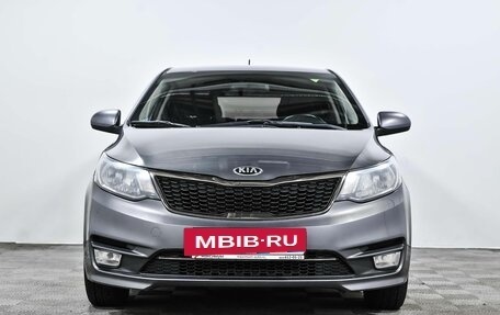 KIA Rio III рестайлинг, 2017 год, 1 071 000 рублей, 2 фотография