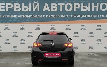 Opel Astra J, 2010 год, 875 000 рублей, 6 фотография