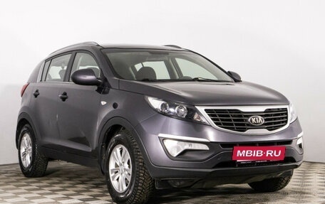 KIA Sportage III, 2013 год, 1 209 000 рублей, 3 фотография