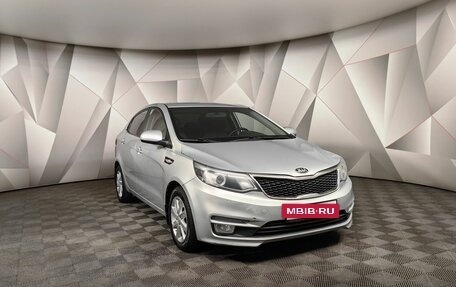 KIA Rio III рестайлинг, 2016 год, 997 000 рублей, 3 фотография