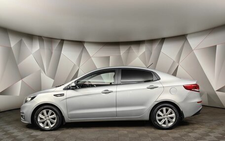 KIA Rio III рестайлинг, 2016 год, 997 000 рублей, 5 фотография