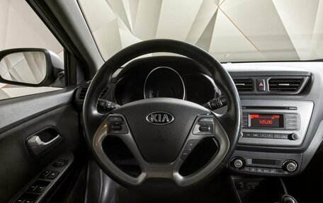 KIA Rio III рестайлинг, 2016 год, 997 000 рублей, 15 фотография