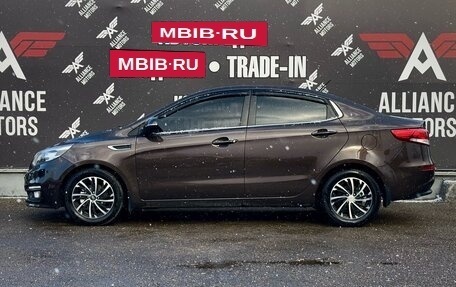 KIA Rio III рестайлинг, 2015 год, 1 140 000 рублей, 4 фотография