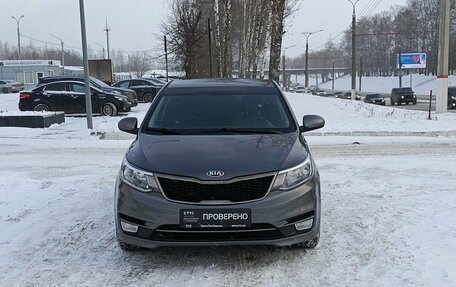 KIA Rio III рестайлинг, 2017 год, 1 477 600 рублей, 2 фотография