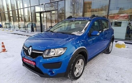 Renault Sandero II рестайлинг, 2016 год, 1 077 000 рублей, 1 фотография