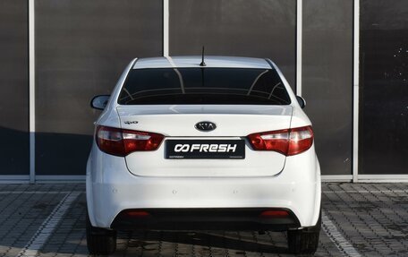 KIA Rio III рестайлинг, 2014 год, 950 000 рублей, 4 фотография