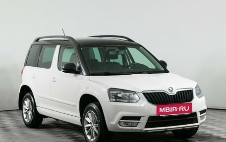 Skoda Yeti I рестайлинг, 2015 год, 929 000 рублей, 3 фотография