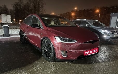 Tesla Model X I, 2016 год, 3 400 000 рублей, 28 фотография