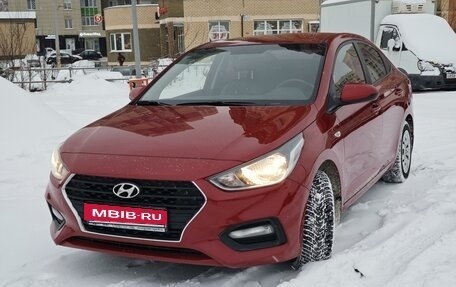 Hyundai Solaris II рестайлинг, 2017 год, 1 185 000 рублей, 5 фотография