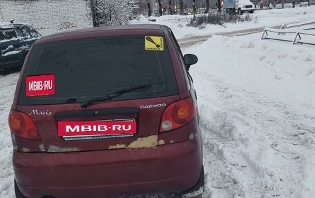 Daewoo Matiz I, 2009 год, 160 000 рублей, 3 фотография