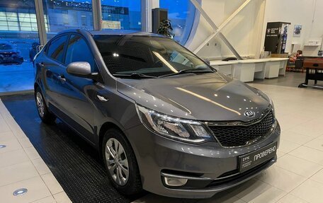 KIA Rio III рестайлинг, 2017 год, 1 350 100 рублей, 3 фотография