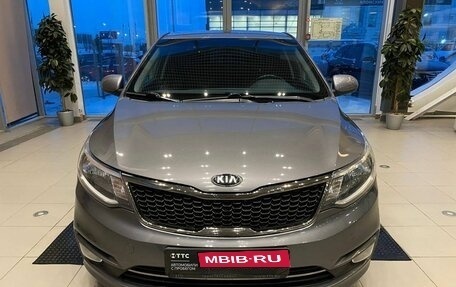 KIA Rio III рестайлинг, 2017 год, 1 350 100 рублей, 2 фотография