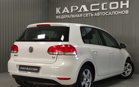 Volkswagen Golf VI, 2012 год, 1 040 000 рублей, 2 фотография