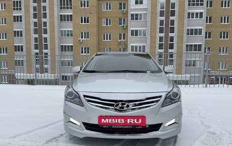 Hyundai Solaris II рестайлинг, 2014 год, 965 000 рублей, 1 фотография