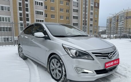 Hyundai Solaris II рестайлинг, 2014 год, 965 000 рублей, 3 фотография