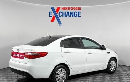 KIA Rio III рестайлинг, 2013 год, 769 000 рублей, 4 фотография