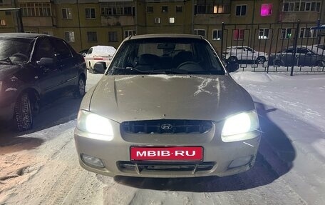 Hyundai Accent II, 2002 год, 1 фотография