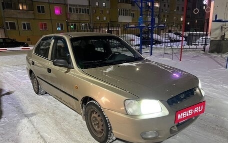 Hyundai Accent II, 2002 год, 3 фотография