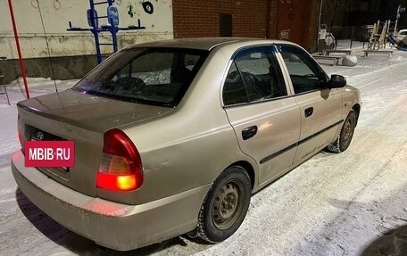 Hyundai Accent II, 2002 год, 5 фотография