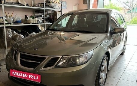 Saab 9-3 II рестайлинг, 2008 год, 1 400 000 рублей, 9 фотография