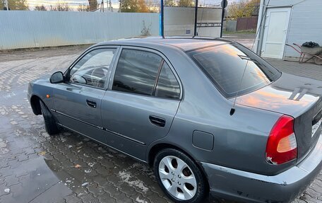 Hyundai Accent II, 2005 год, 440 000 рублей, 10 фотография