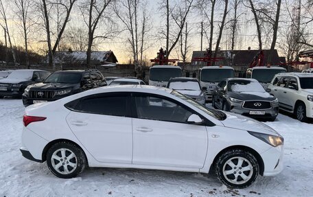 Hyundai Solaris II рестайлинг, 2021 год, 1 370 000 рублей, 4 фотография