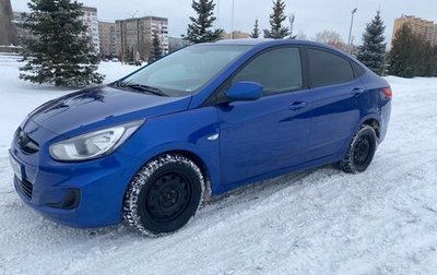 Hyundai Solaris II рестайлинг, 2011 год, 770 000 рублей, 1 фотография