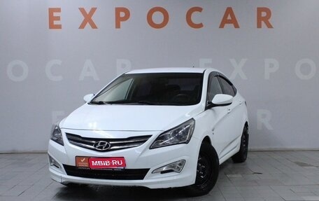 Hyundai Solaris II рестайлинг, 2016 год, 1 097 000 рублей, 1 фотография