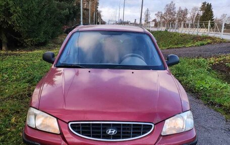 Hyundai Accent II, 2004 год, 450 000 рублей, 1 фотография