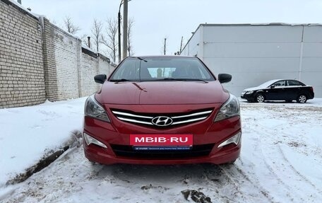 Hyundai Solaris II рестайлинг, 2014 год, 1 100 000 рублей, 27 фотография