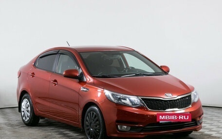 KIA Rio III рестайлинг, 2017 год, 1 279 000 рублей, 3 фотография