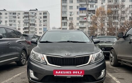 KIA Rio III рестайлинг, 2014 год, 960 000 рублей, 21 фотография