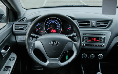 KIA Rio III рестайлинг, 2015 год, 1 170 000 рублей, 24 фотография