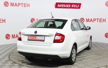 Skoda Rapid I, 2018 год, 1 429 000 рублей, 5 фотография