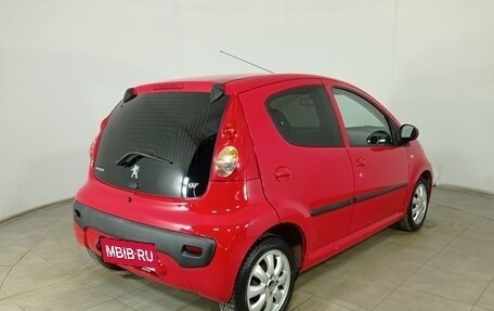 Peugeot 107 I рестайлинг, 2009 год, 540 000 рублей, 5 фотография