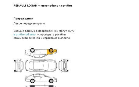 Renault Logan II, 2019 год, 1 020 000 рублей, 4 фотография