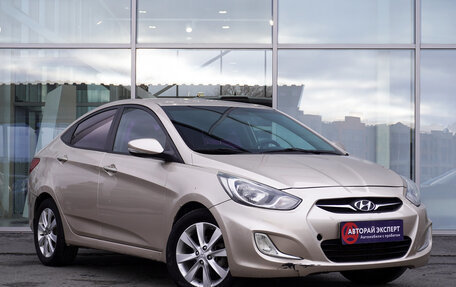 Hyundai Solaris II рестайлинг, 2011 год, 848 000 рублей, 3 фотография