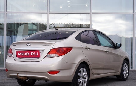 Hyundai Solaris II рестайлинг, 2011 год, 848 000 рублей, 5 фотография