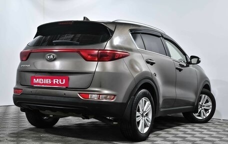 KIA Sportage IV рестайлинг, 2017 год, 2 017 000 рублей, 5 фотография