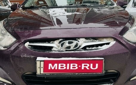 Hyundai Solaris II рестайлинг, 2011 год, 775 000 рублей, 24 фотография