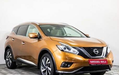 Nissan Murano, 2017 год, 1 990 000 рублей, 3 фотография