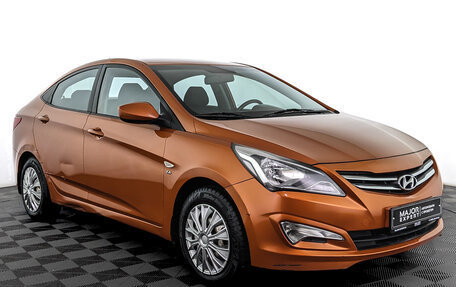 Hyundai Solaris II рестайлинг, 2015 год, 1 200 000 рублей, 3 фотография