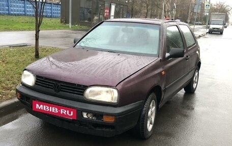 Volkswagen Golf III, 1992 год, 195 000 рублей, 4 фотография